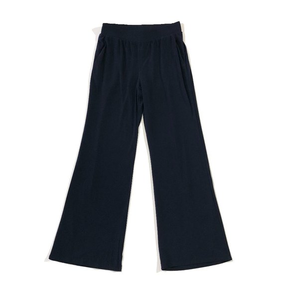 NWOT Sami & Jo Womens Size SP Navy Blue Polyester Elastic Waist Dress Pants - Picture 1 of 9